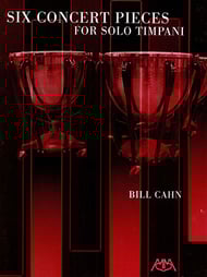 cover SIX CONCERT PIECES FOR TIMPANI cover